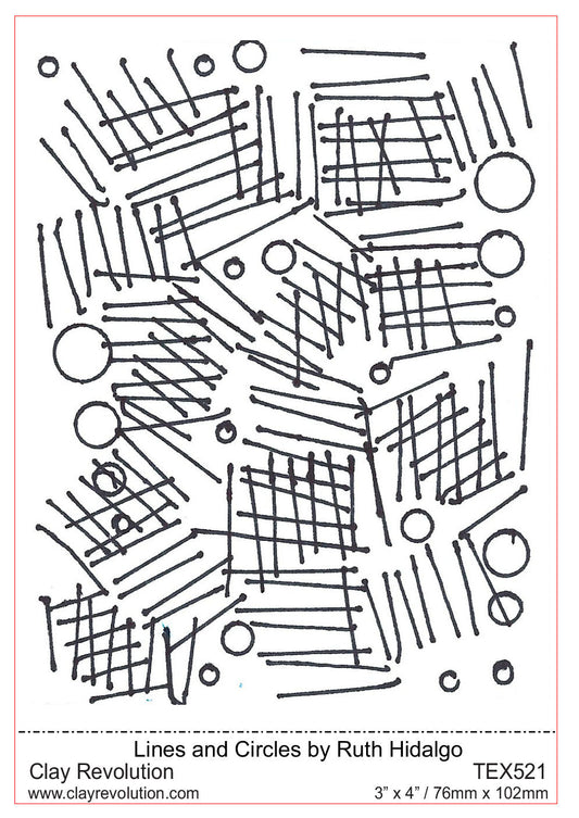 Lines and Circles Texture Sheet