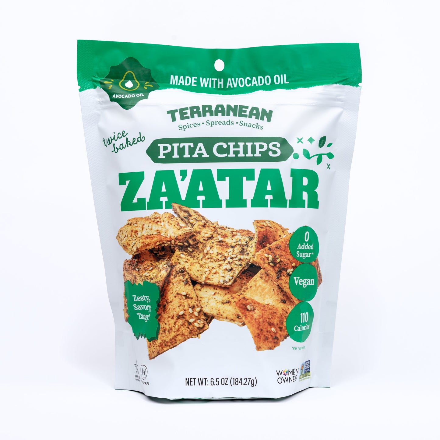 Za'atar Pita Chips - 12 Pack