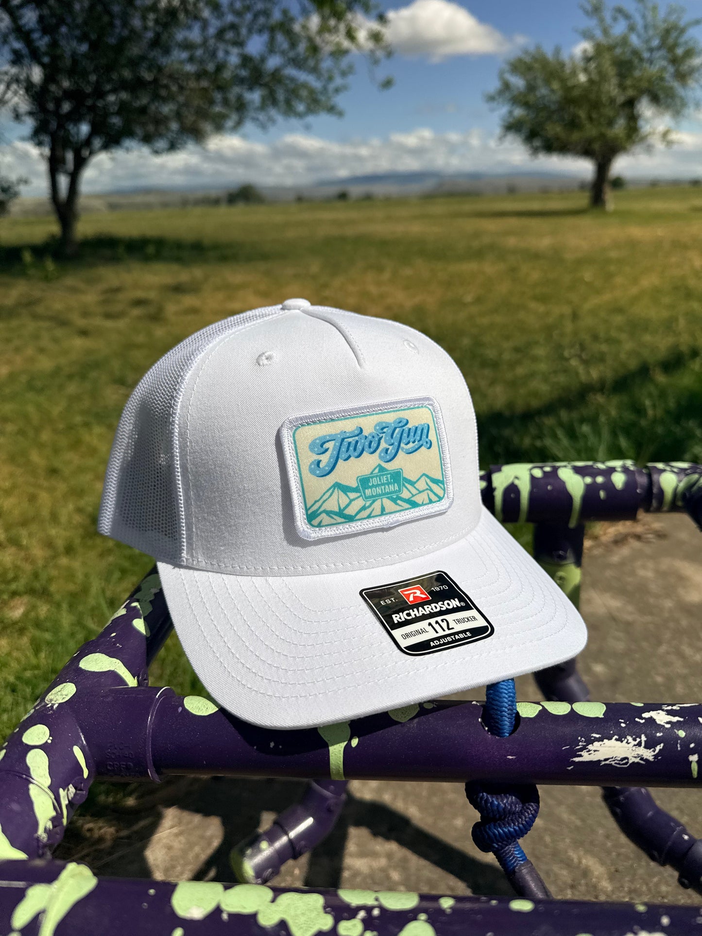 Turquoise Peaks Snapback Hat