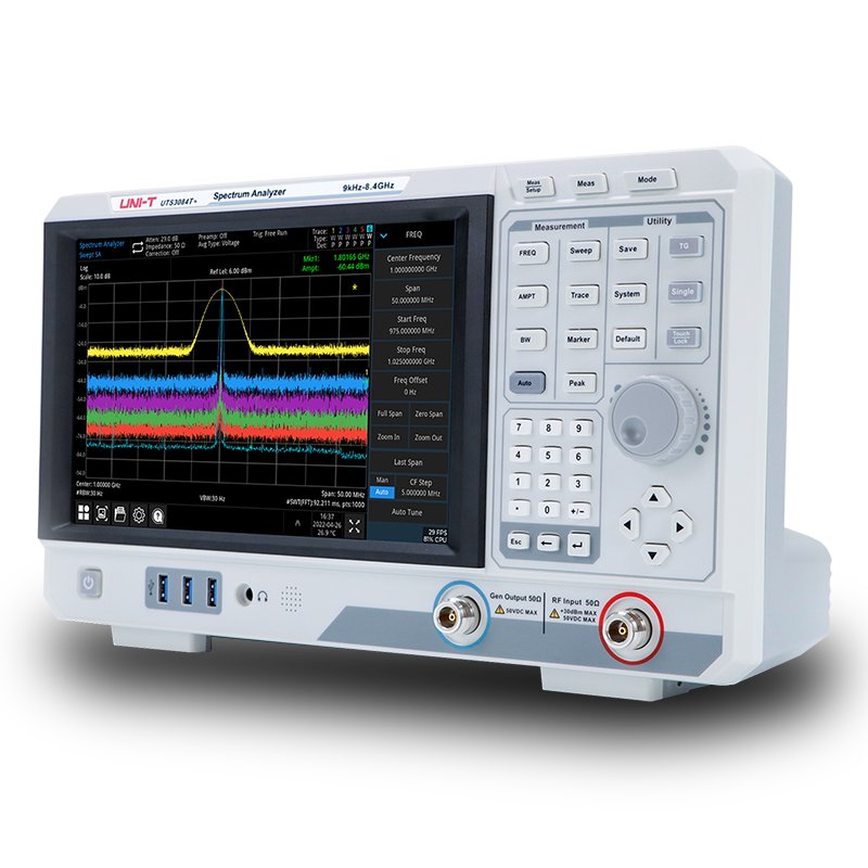 UTS3015T+ 1.5 GHz Spectrum Analyzer with Tracking Generator