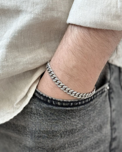 6mm Monaco Cuban Bracelet