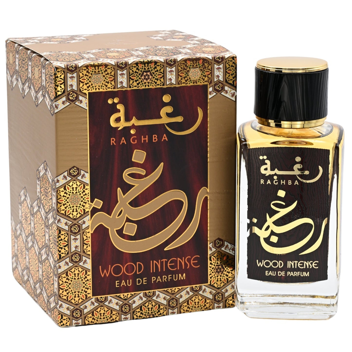 Lattafa Raghba Wood Intense Unisex Eau De Parfum Spray 3.4 oz