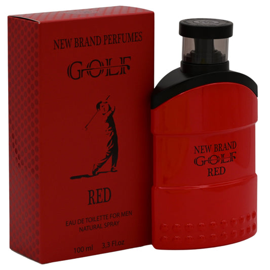 New Brand Golf Red for Men EDT Spray 3.3 oz