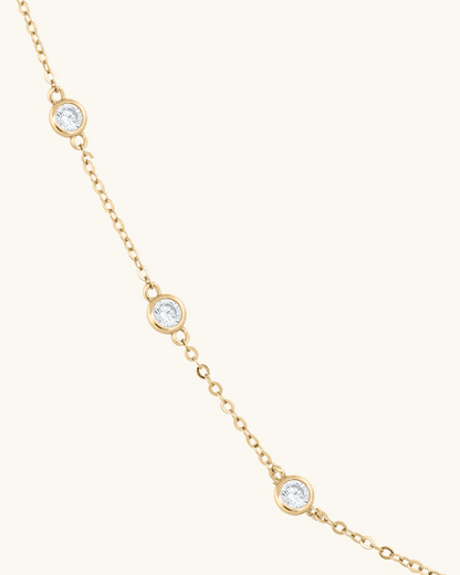 .25ct Diamonds by the Yard Necklace