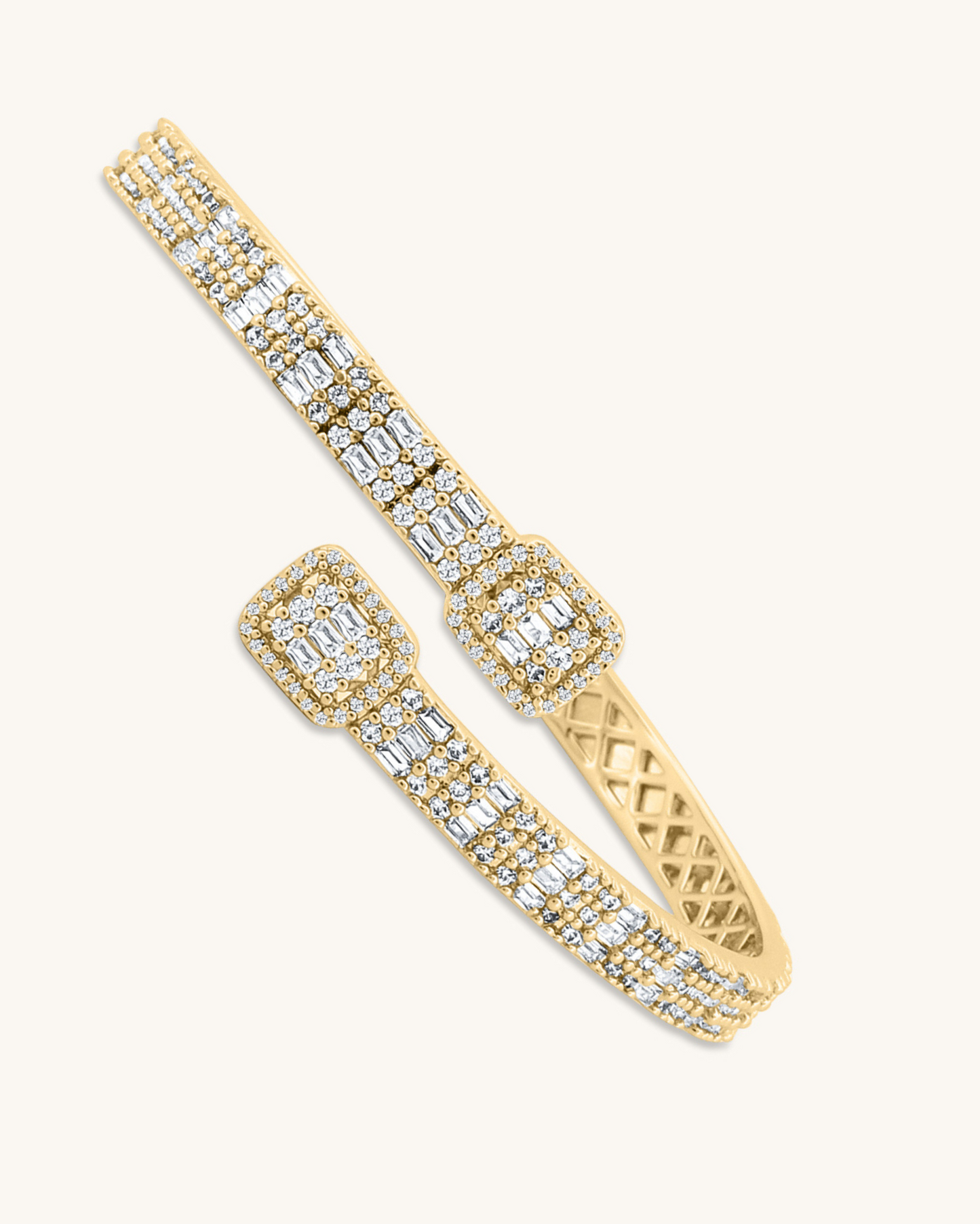 Baugette Bangle Bracelet
