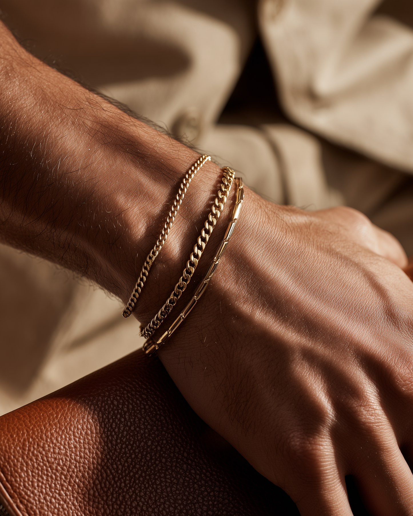 3mm Curb Chain Bracelet