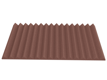 3 Inch Acoustic Foam Wedge Style Panels - 13 Color Options
