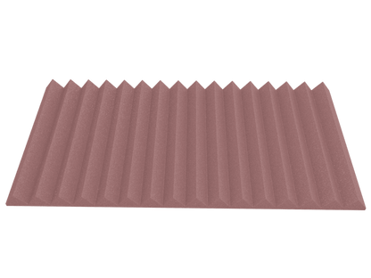 3 Inch Acoustic Foam Wedge Style Panels - 13 Color Options