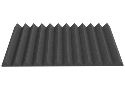 4 Inch Acoustic Foam Wedge Style Panels - 13 Color Options