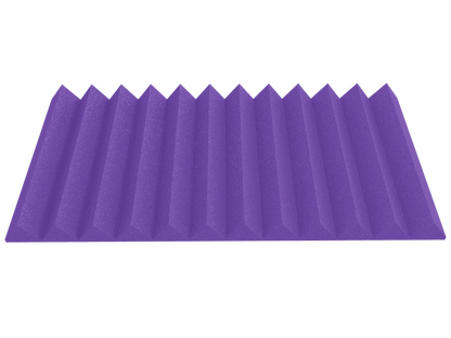 4 Inch Acoustic Foam Wedge Style Panels - 13 Color Options