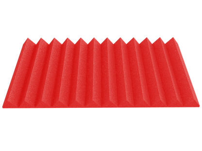 4 Inch Acoustic Foam Wedge Style Panels - 13 Color Options