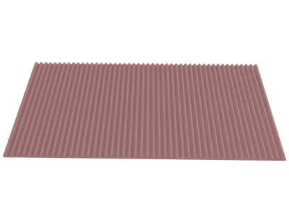 1 Inch Acoustic Foam Wedge Style Panels - 13 Color Options