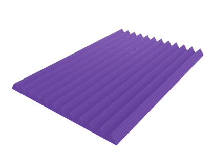4 Inch Acoustic Foam Wedge Style Panels - 13 Color Options