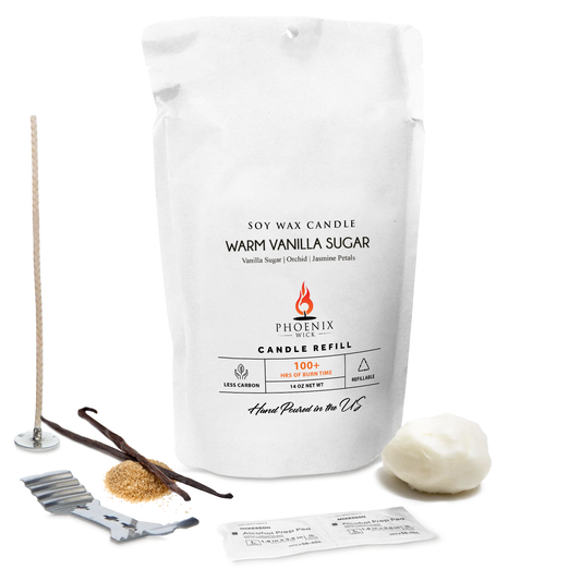 Warm Vanilla Sugar - Candle-Making Kit