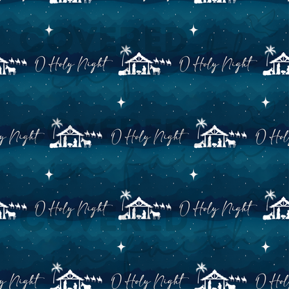 O Holy Night Minky Blanket