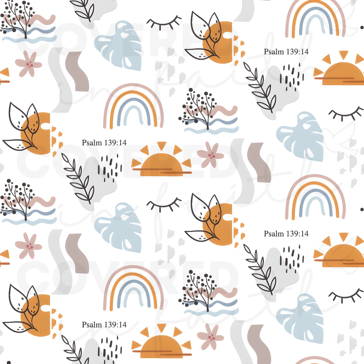 Fearfully and Wonderfully Made Fleece Blanket