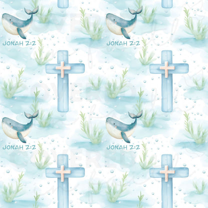Inspired Jonah 2:2 Fleece Blanket