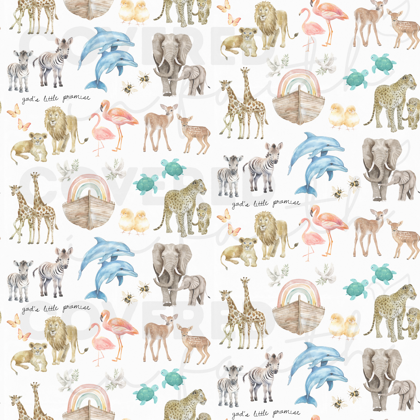 God's Little Promise Minky Blanket