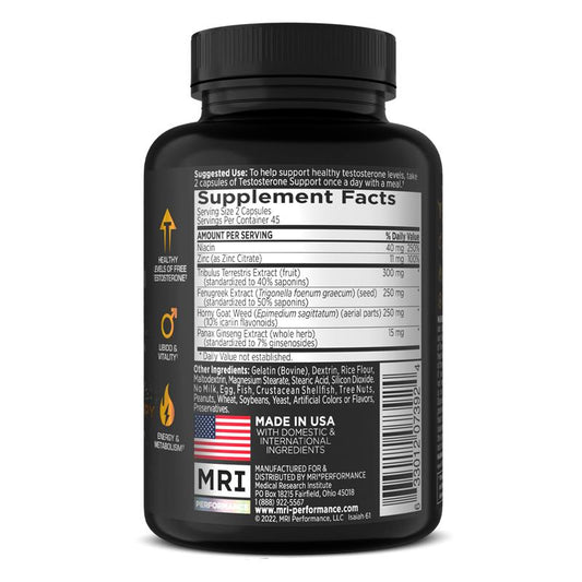 MRI Performance Men’s Vitality Support Supplement (90 Count)