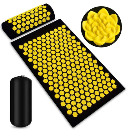 Acupressure Massage Mat Set w/ Pillow