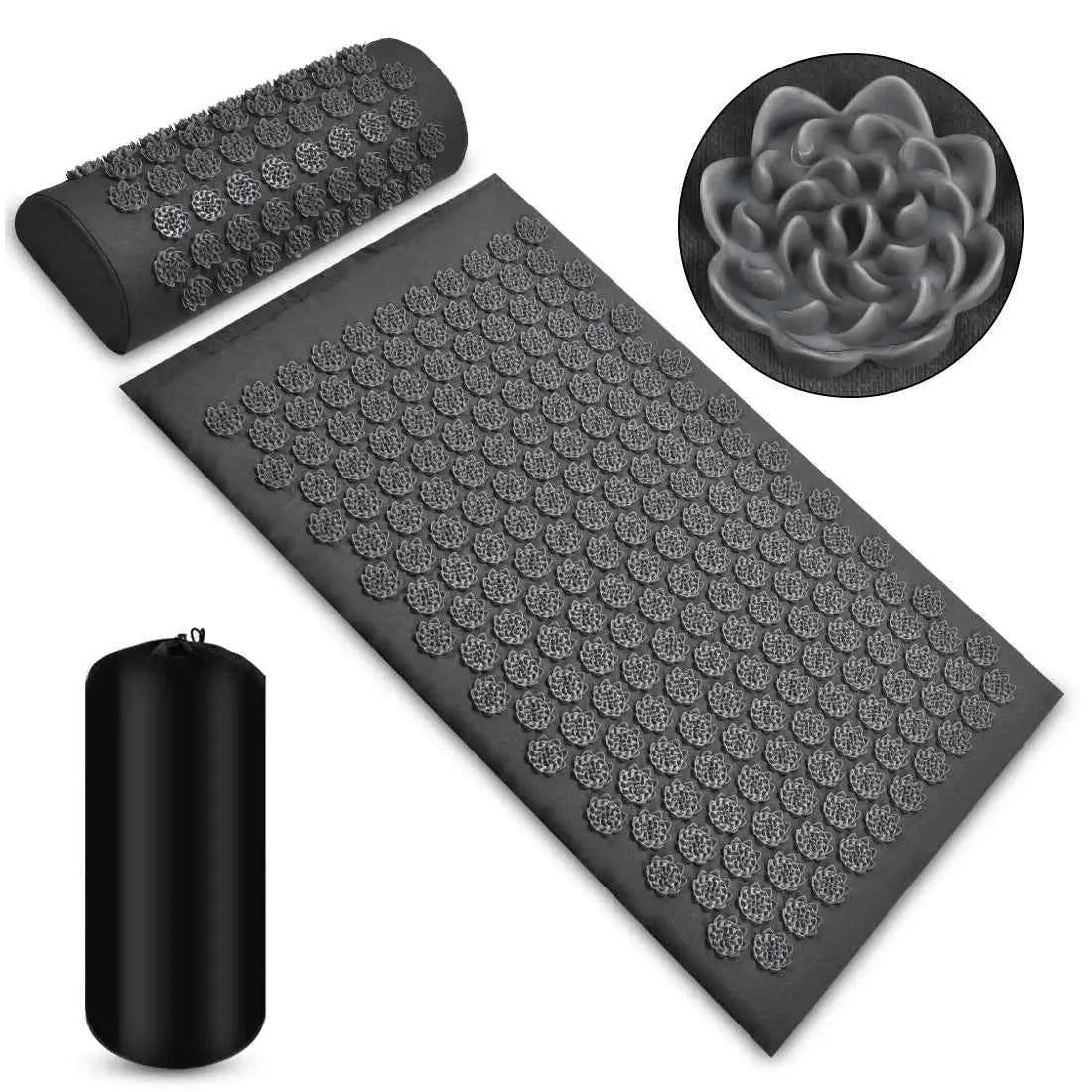 Acupressure Massage Mat Set w/ Pillow