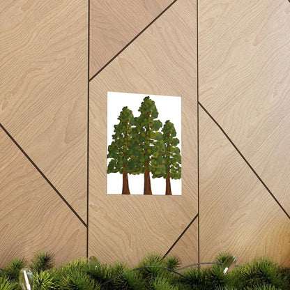 Coastal Redwood Print – Unframed Wall Art