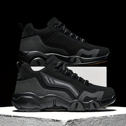Lace-Up Thick Cushion Insole Men's Sneakers