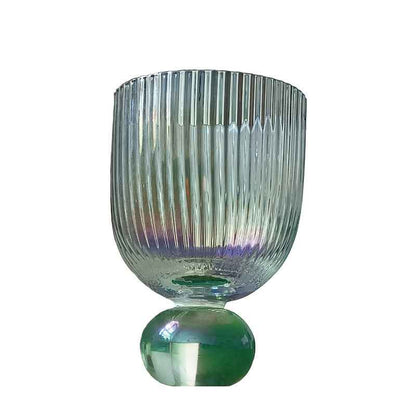 Designer Model Rainbow Glass Crystal Pearl Ancient Cup