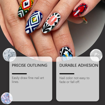 Double-ended Nail Art Pen Set
