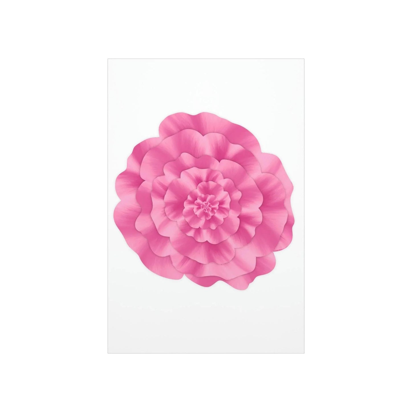 Peony Botanical Print – Unframed Wall Art