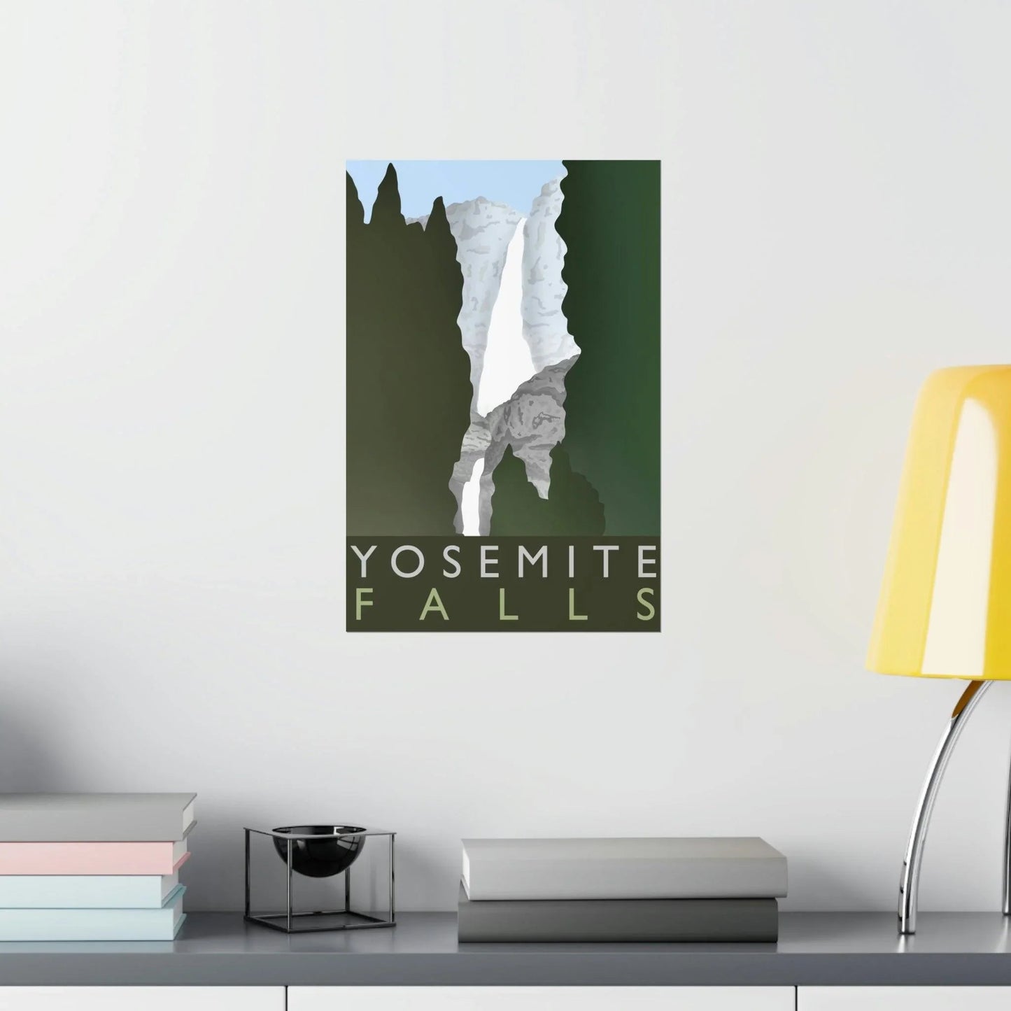 Yosemite Falls Print – Unframed Wall Art