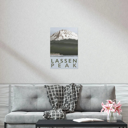 Lassen Peak Print – Unframed Wall Art