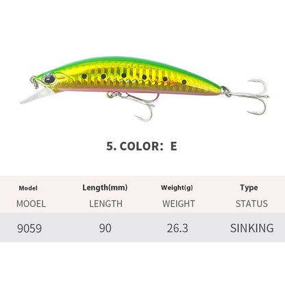 Lure Tossing Submerged Sea Fishing Bait