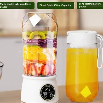 Portable Rechargeable Mini Juicer With Ice-crushing Home Juice Maker