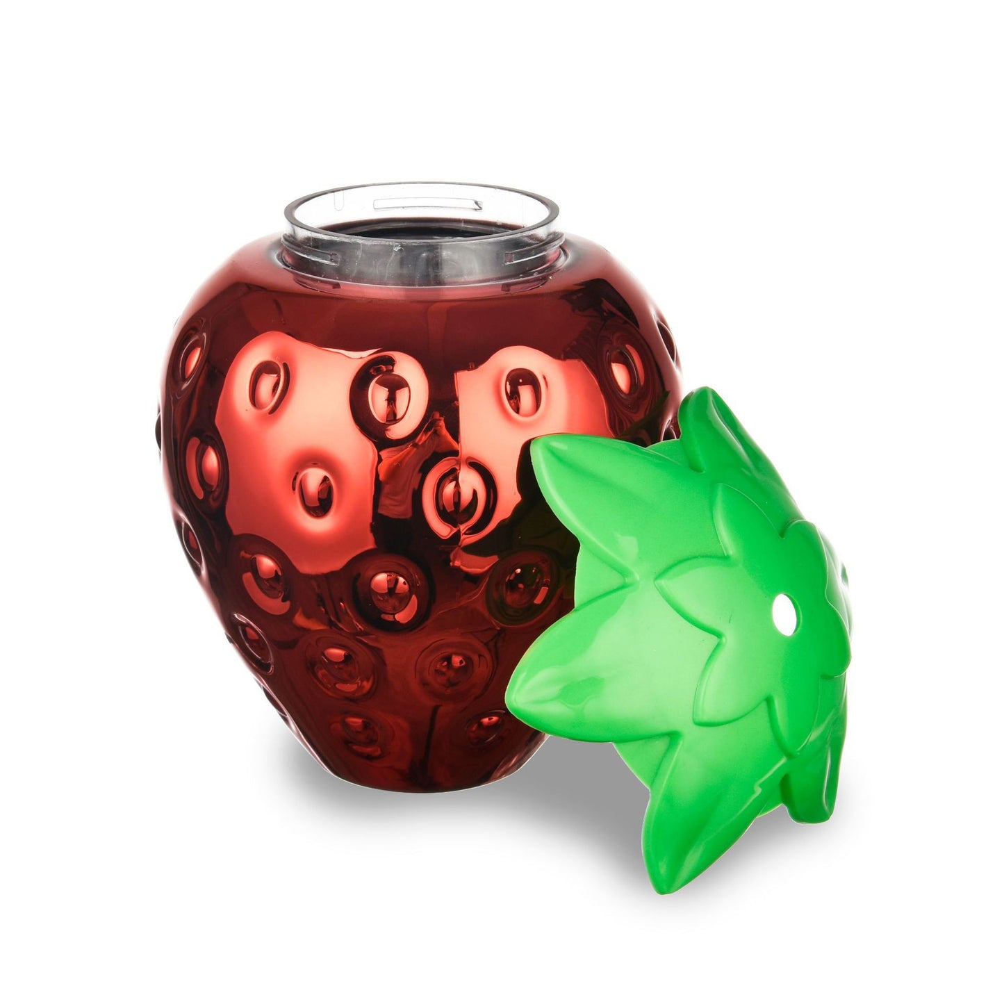 Creative Strawberry-shaped Water Cup Plastic Straw