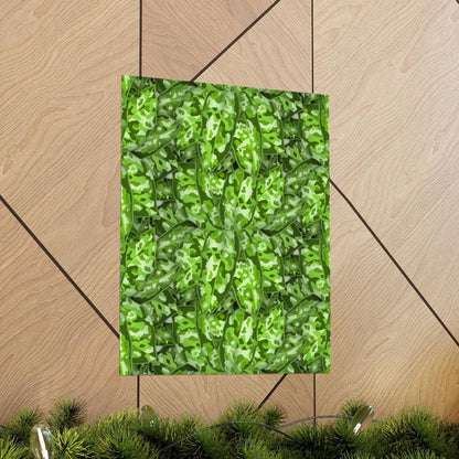 Aglaonema Pictum Botanical Print – Unframed Wall Art