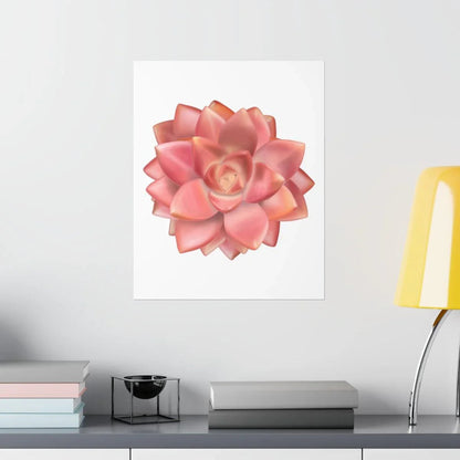Graptosedum California Sunset Succulent Botanical Print – Unframed Wall Art