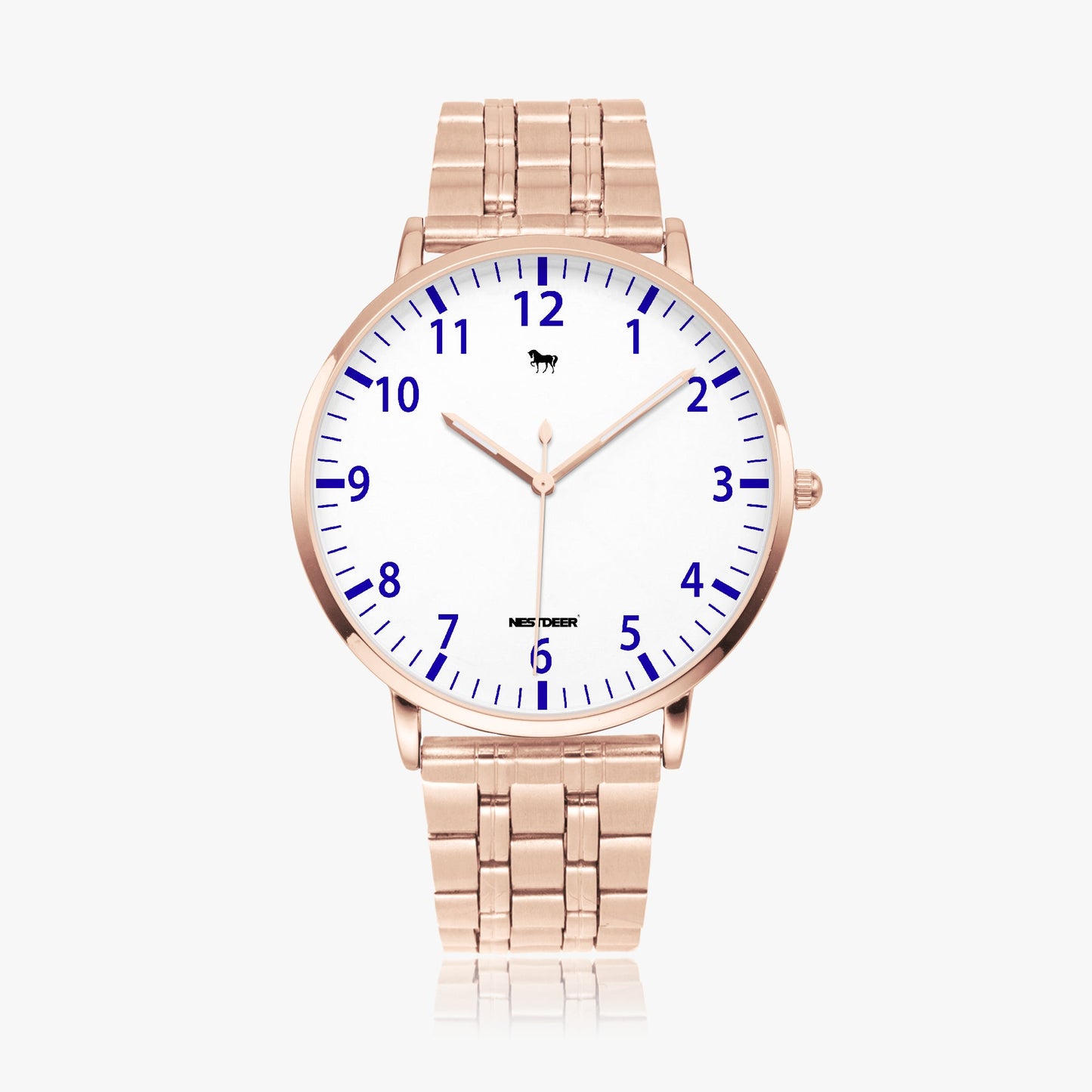 273. Instafamous Steel Strap Quartz watch