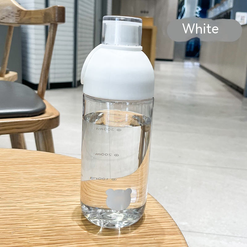 Plastic Transparent Simple Scented Tea Cup Portable