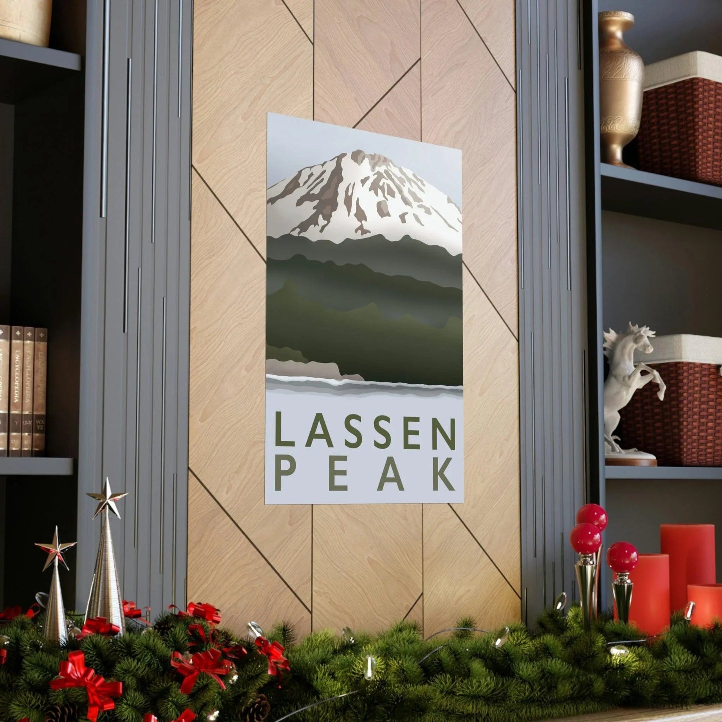Lassen Peak Print – Unframed Wall Art