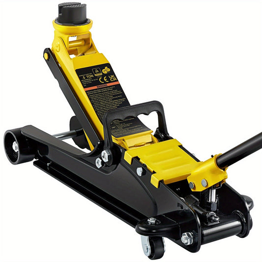 Happybuy 2.5 Ton Alloy Single Cylinder Compact Car Jack 3"-15"