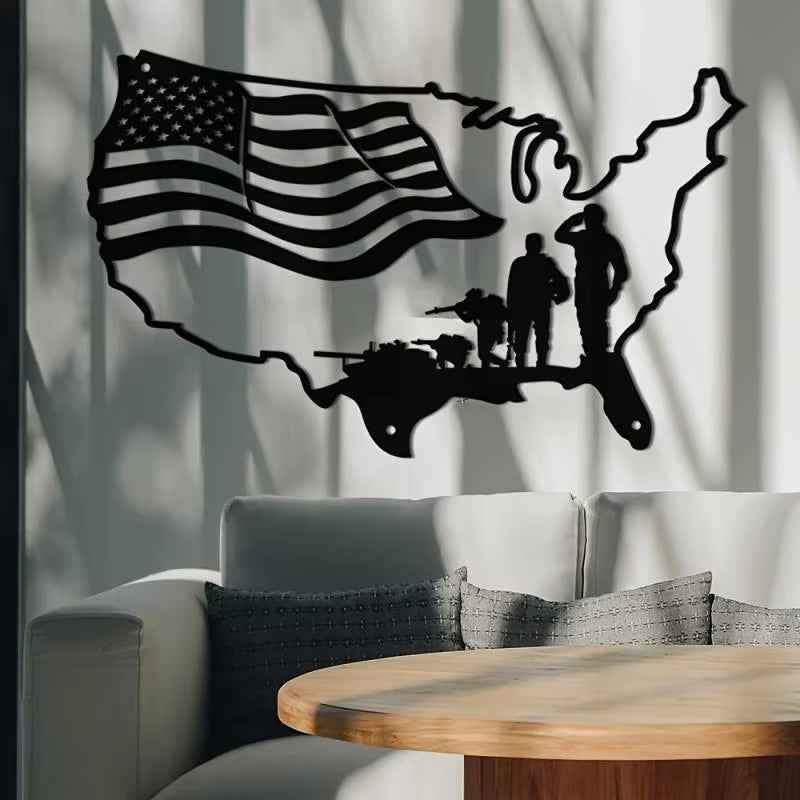 Home Living Room Bedroom Wall Hanging Creative Iron Decoration