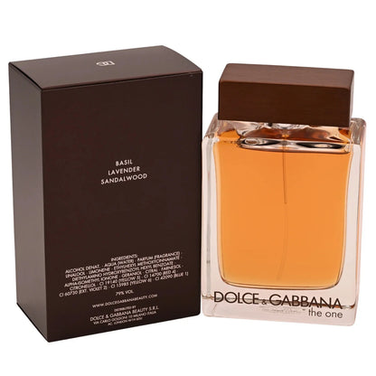 D & G THE ONE by Dolce & Gabbana for Men EDT 5.0 oz