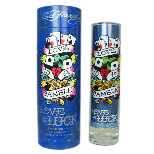 Ed Hardy Love & Luck by Christian Audigier EDT Spray for Men 3.4 oz