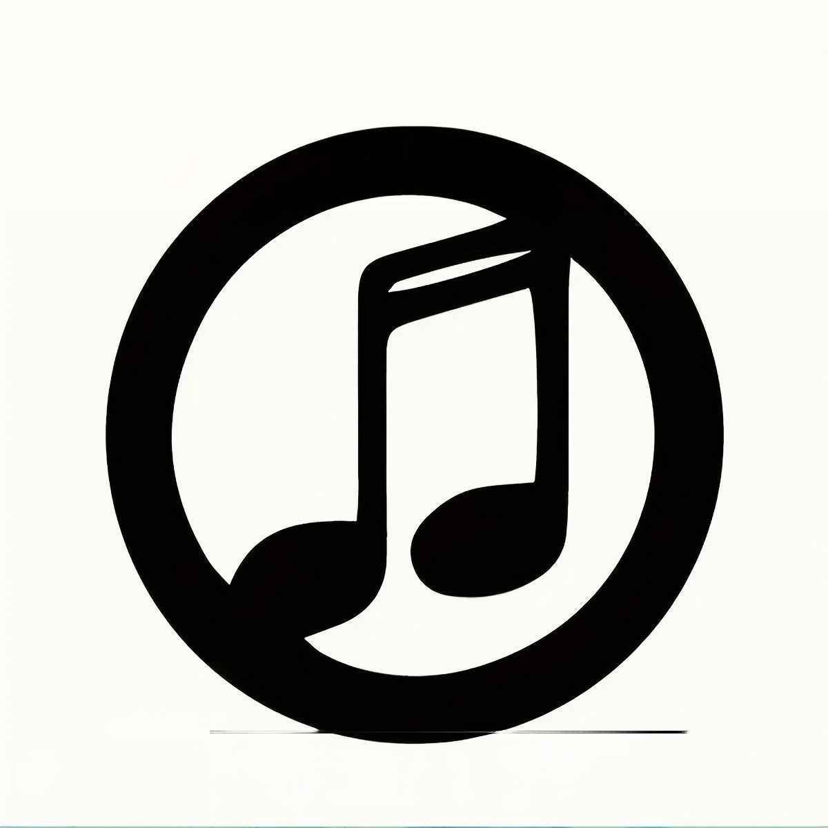 Black Music Notes Wooden Wall Home Decor