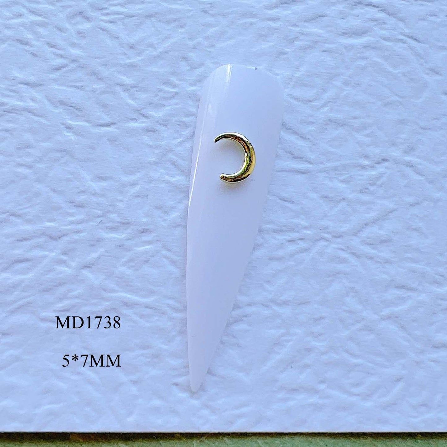 Axe Moon Alloy Accessories 3D Nail Art Decorations