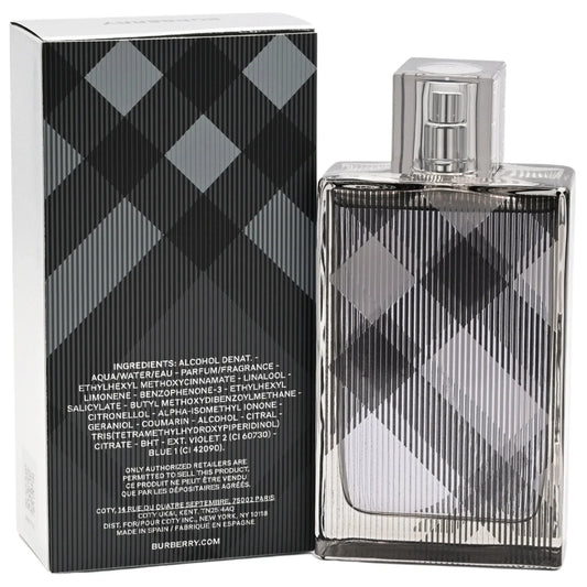 Burberry Brit for Him Eau De Toilette Spray 3.3 oz