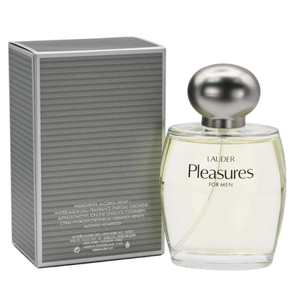 Estee Lauder Pleasures Cologne for Men 3.4 oz EDC Spray