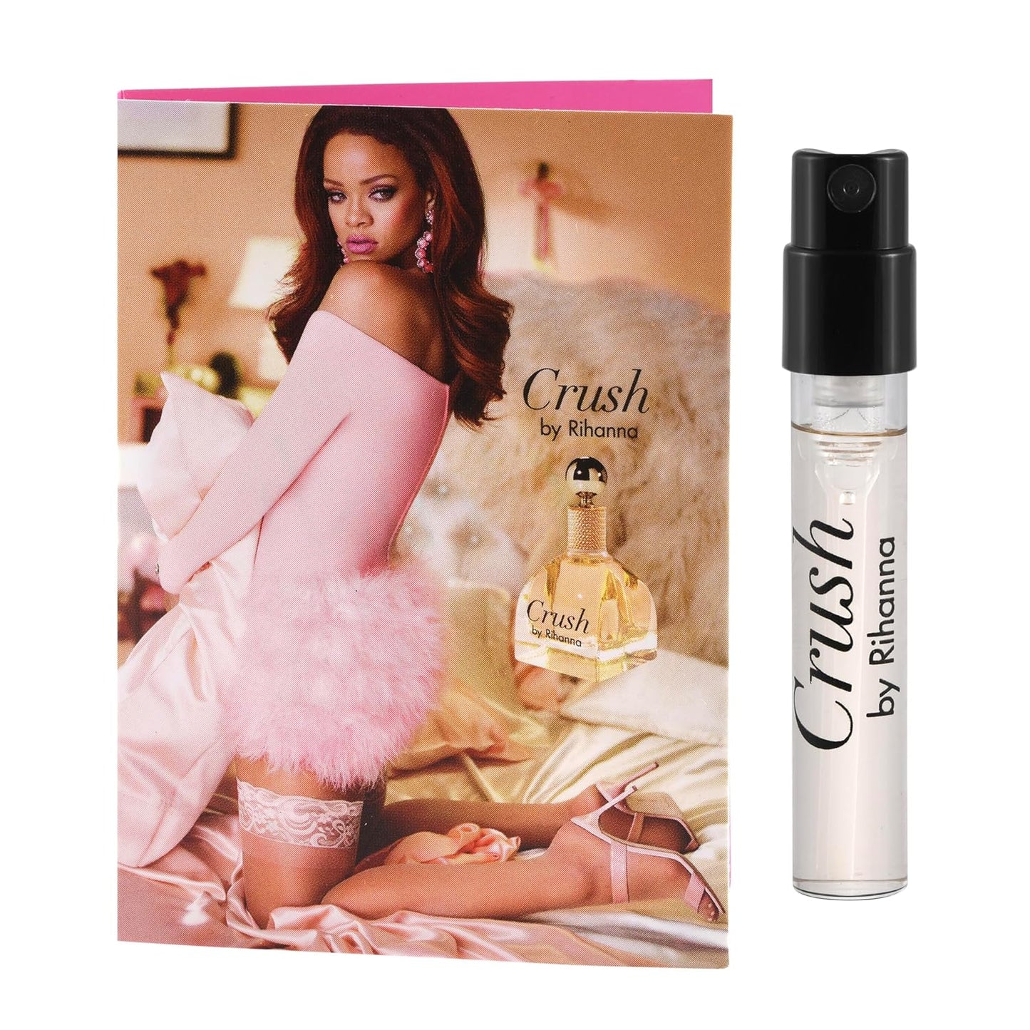Rihanna Perfume Samples Set - Crush Reb'l Fleur Kiss Rogue Rebell