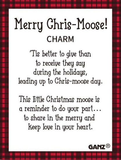 Merry Chris-Moose!  Pocket Charm